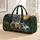 Wilderness Wolf and Evergreen River Valley for Scenic Road Trips and Outdoor Getaways Quilted Weekend Bag - 1