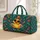 Playful Sunglasses-Wearing Yellow Duck With Colorful Feathers For Cheerful Summer Getaways Quilted Weekend Bag - 1