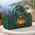 Playful Sunglasses-Wearing Yellow Duck With Colorful Feathers For Cheerful Summer Getaways Quilted Weekend Bag - 5