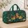 Yellow Duckling Family by the Pond for Sunny Weekend Getaways and Family Travel Gifts Quilted Weekend Bag - 4