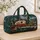 Alpine Campers, Deer and Snowy Peaks for Weekend Getaways and Cozy Trail Adventures Quilted Weekend Bag - 4