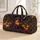 Moonlit Witch, Pumpkin and Black Cat for Enchanted Autumn Travel and Halloween Gifts Quilted Weekend Bag - 1