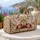 Crowned Doves and Red Roses for Romantic Anniversary Travel and Valentine's Day Gifts Quilted Weekend Bag - 5