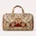 Crowned Doves and Red Roses for Romantic Anniversary Travel and Valentine's Day Gifts Quilted Weekend Bag - 6