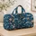 Nautical Anchor Starfish Ocean Waves for Coastal Getaways and Summer Travel Lovers Quilted Weekend Bag - 4