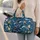 Nautical Anchor Starfish Ocean Waves for Coastal Getaways and Summer Travel Lovers Quilted Weekend Bag - 2