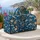Nautical Anchor Starfish Ocean Waves for Coastal Getaways and Summer Travel Lovers Quilted Weekend Bag - 5