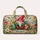 Whimsical Garden Gnome, Dragonflies and Hearts for Cheerful Weekend Getaways Quilted Weekend Bag - 6