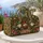 Garden Gnome Mushroom Cottage Charm for Whimsical Holiday Getaways and Gnome Lovers Quilted Weekend Bag - 5