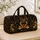 German Shepherd Dog Portrait for Weekend Getaways and Everyday Travel Companions Quilted Weekend Bag - 4