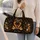 German Shepherd Dog Portrait for Weekend Getaways and Everyday Travel Companions Quilted Weekend Bag - 2