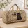 Charming Pug Duo for Cozy Weekend Getaways and Everyday Travel for Devoted Dog Lovers Quilted Weekend Bag - 4