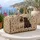 Charming Pug Duo for Cozy Weekend Getaways and Everyday Travel for Devoted Dog Lovers Quilted Weekend Bag - 5