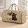 Charming Pug Duo for Cozy Weekend Getaways and Everyday Travel for Devoted Dog Lovers Quilted Weekend Bag - 1