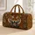 Fierce Tiger Portrait for Bold Weekend Travel and Outdoor Adventures for Wildlife Lovers Quilted Weekend Bag - 1