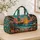 Nautical Sunset Sailboats and Seashells for Coastal Getaways and Summer Travel Lovers Quilted Weekend Bag - 4