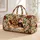 Spiky Yorkshire Terrier Cozy Getaway Companion Gift for Women Who Love Dogs Quilted Weekend Bag - 1