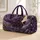 Whimsical Witch Riding a Broom for Halloween Night Adventures and Autumn Getaways Quilted Weekend Bag - 1