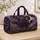 Whimsical Witch Riding a Broom for Halloween Night Adventures and Autumn Getaways Quilted Weekend Bag - 4