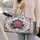 Vibrant Lotus Blossoms for Weekend Getaways, Holiday Travel, and Everyday Escapes Quilted Weekend Bag - 2