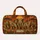 Colorful Elephant Family Safari Sunset Scene for Adventurous Vacation Travel Lovers Quilted Weekend Bag - 6