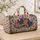 Vintage Americana Stars And Hearts For Fourth Of July Summer Getaways And Road Trips Quilted Weekend Bag - 4