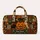 Vintage Halloween Pumpkins, Black Cats and Ghosts for Cozy Autumn Weekend Escapes Quilted Weekend Bag - 6