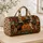 Vintage Halloween Pumpkins, Black Cats and Ghosts for Cozy Autumn Weekend Escapes Quilted Weekend Bag - 4