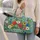Mint Meadow Wildflowers for Cottagecore Getaways and Cheerful Spring Travel Gifts Quilted Weekend Bag - 2