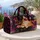 Sunglasses Cat and Cosmic Palms for Playful Weekend Getaways and Cat Lovers Everywhere Quilted Weekend Bag - 5