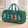 Colorful Alligator Friends for Florida Beach Getaways and Summer Vacation Travelers Quilted Weekend Bag - 1