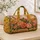 Cottage Rose Garden Blooms for Romantic Weekend Getaways and Nature-Loving Travelers Quilted Weekend Bag - 4