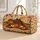Rustic Pumpkin Barn And Harvest Moon For Cozy Autumn Getaways And Seasonal Escapes Quilted Weekend Bag - 1