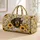 Dachshund Sunflowers and Daisies for Garden Getaways and Dog Lover Birthdays Quilted Weekend Bag - 1