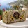 Dachshund Sunflowers and Daisies for Garden Getaways and Dog Lover Birthdays Quilted Weekend Bag - 5