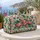 Colorful Flamingo Flock for Tropical Beach Escapes and Sunny Summer Holiday Getaways Quilted Weekend Bag - 5