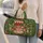 Strawberry Market Garden for Summer Getaways and Charming Country Escapes Quilted Weekend Bag - 2