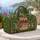 Strawberry Market Garden for Summer Getaways and Charming Country Escapes Quilted Weekend Bag - 5