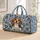 Beagle Portrait With Paw Hearts for Pet-Loving Summer Travel and Family Getaways Quilted Weekend Bag - 1