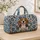 Beagle Portrait With Paw Hearts for Pet-Loving Summer Travel and Family Getaways Quilted Weekend Bag - 4