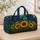 Golden Sunflowers Beneath a Starry Midnight Sky for Weekend Getaways and Road Trips Quilted Weekend Bag - 4