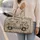 Floral Vintage Camper Wedding Keepsake for Honeymoon Road Trips and Newlywed Gifts Quilted Weekend Bag - 2