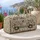 Floral Vintage Camper Wedding Keepsake for Honeymoon Road Trips and Newlywed Gifts Quilted Weekend Bag - 5