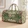 Floral Pickleball Rackets and Court Blooms for Stylish Sporty Weekend Getaways and Travel Quilted Weekend Bag - 1