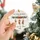 Personalized First Christmas Ornament – Custom Family Names Stockings Ceramic Keepsake, Christmas Gift - 3