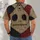 Creepy Patchwork Doll Face for Halloween Parties and Spooky Everyday Style Fans All-over Print Unisex T-shirt - 4