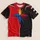 Red Black Football Lacing Style Sportswear For Game Day Training And Casual Outdoor Wear All-over Print Unisex T-shirt - 5