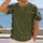 Olive Camouflage Cross Motif for Outdoor Hunting and Tactical Training Enthusiasts All-over Print Unisex T-shirt - 2