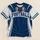 Navy And White Football Emblem For Game Day And Casual Sportswear All-over Print Unisex T-shirt - 5