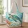 Colorful Sea Turtle Coral Reef Art for Beach Days and Coastal Getaways Quilted Tote Bag - 1